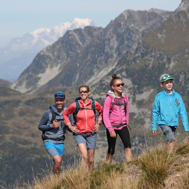 Grande Randonnée en groupe au Collet