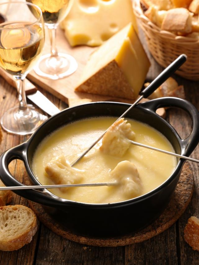 Manger une fondue au Collet d'Allevard