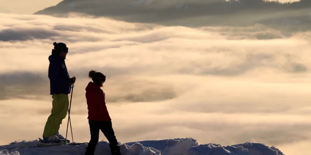 Coucher de soleil panorama au Collet - Urope