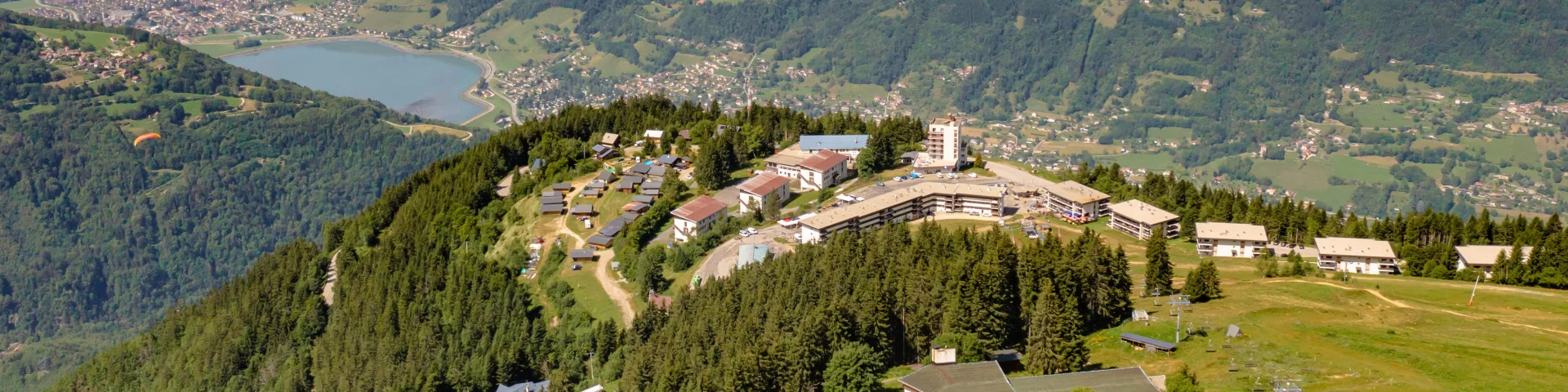 Le Collet vue du ciel Drone - Michael Mollier - 2021