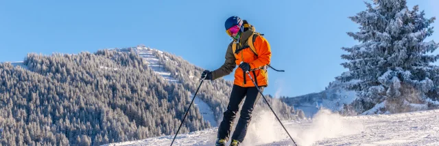Ski solo au Collet - 2023 - Michael Mollier