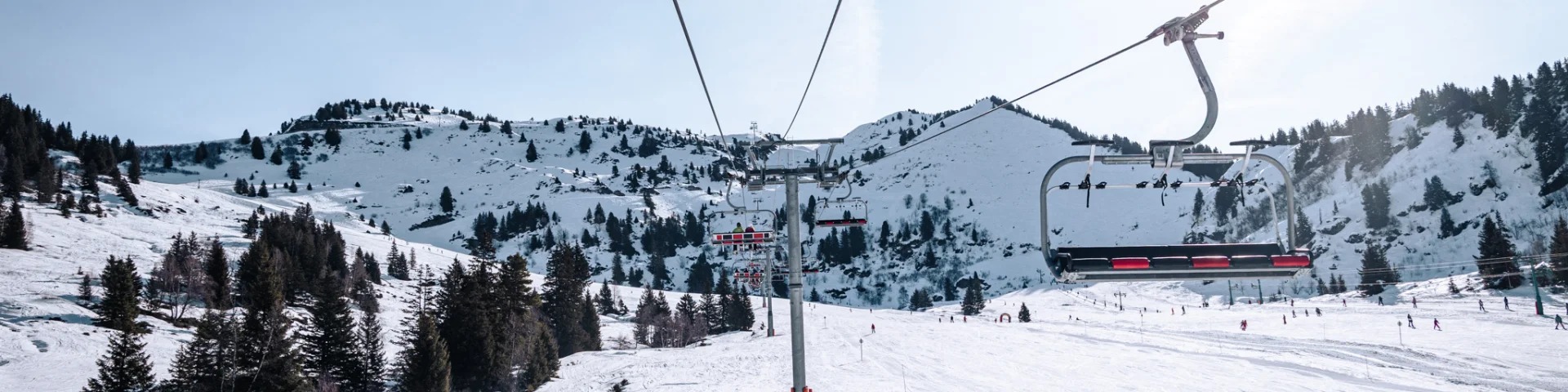 Remontées mécaniques enneigées - Collet - Marie El Hajal